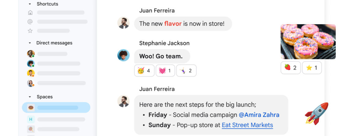 Como utilizar Gemini en Google Chat