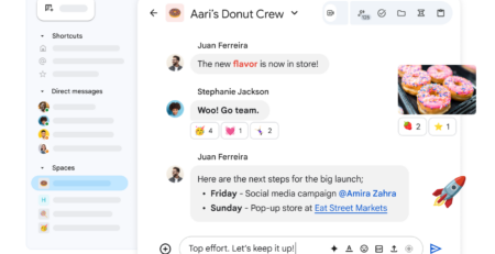 Como utilizar Gemini en Google Chat